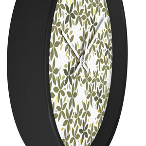 Snowbell Wall Clock in Green