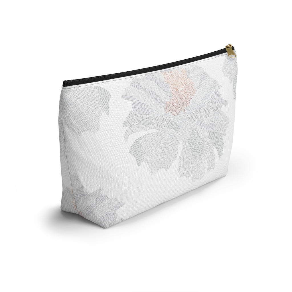 Ciphertext Code Accessory Pouch w T-bottom in Cool Gray