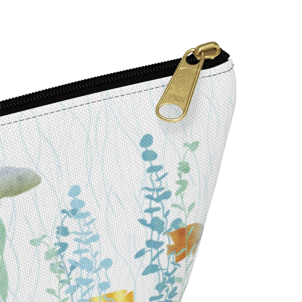 Aquarium Accessory Pouch w T-bottom in Aqua