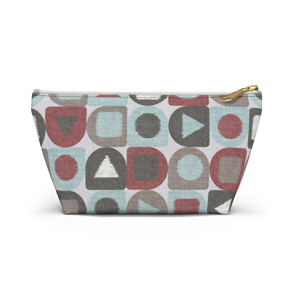 Shape Up Accessory Pouch w T-bottom in Aqua