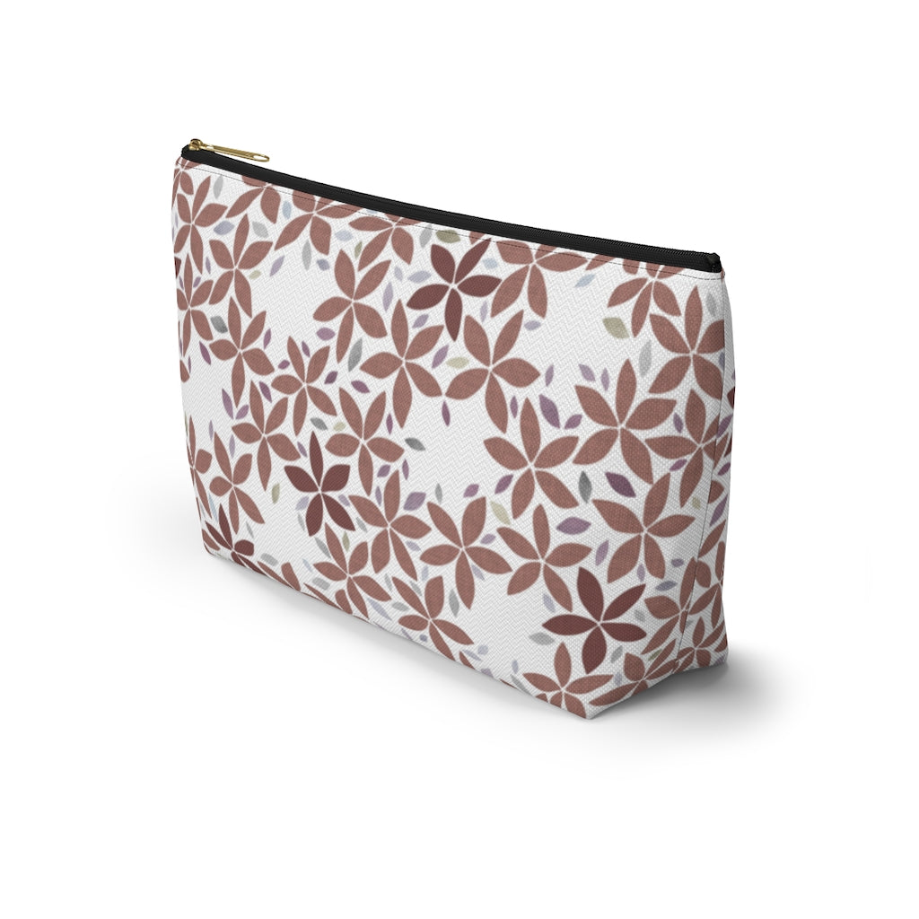 Snowbell Accessory Pouch w T-bottom in Purple