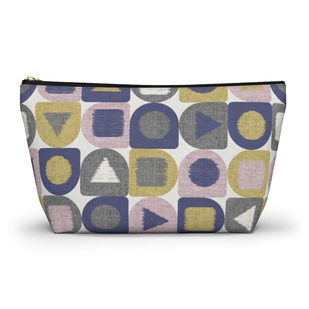 Shape Up Accessory Pouch w T-bottom in Purple