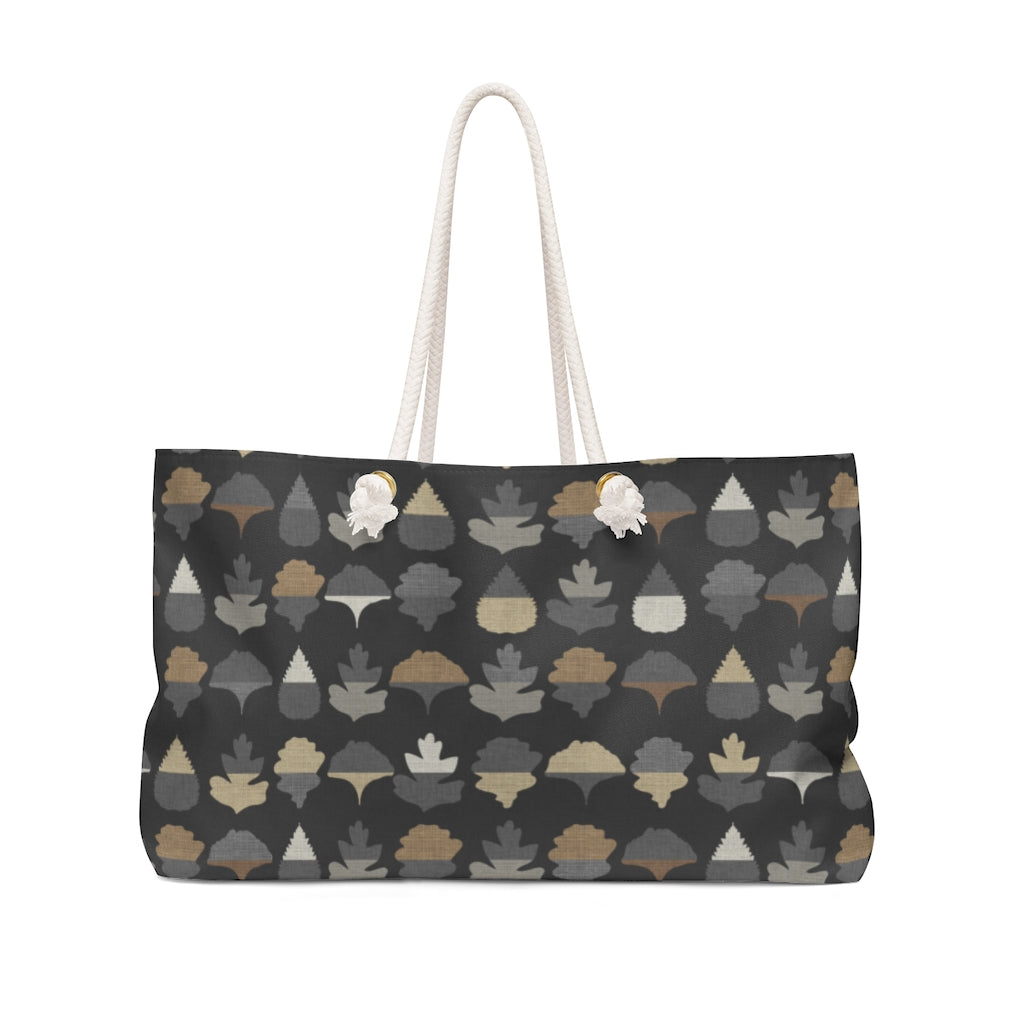 Frond Weekender Bag in Black