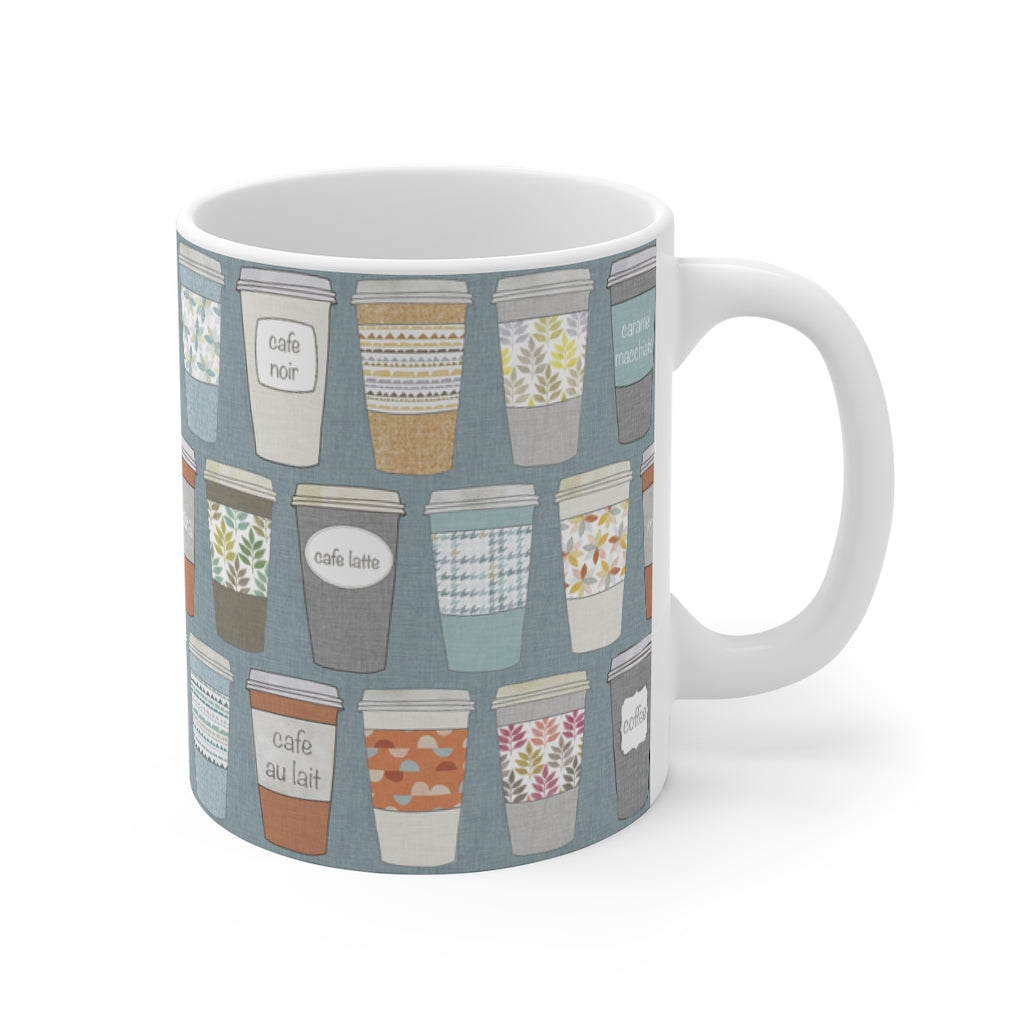 Coffee To Go Mug in Aqua