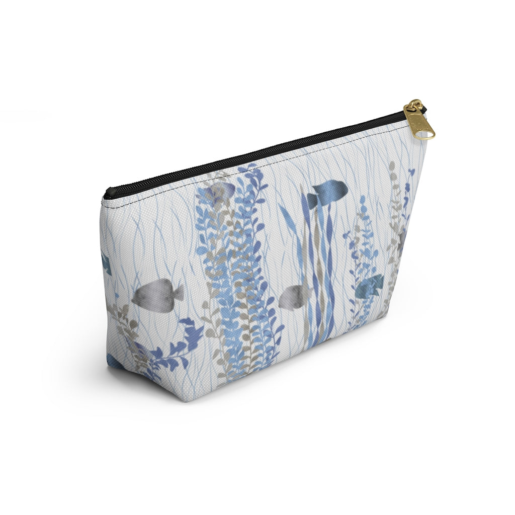 Aquarium Accessory Pouch w T-bottom in Blue