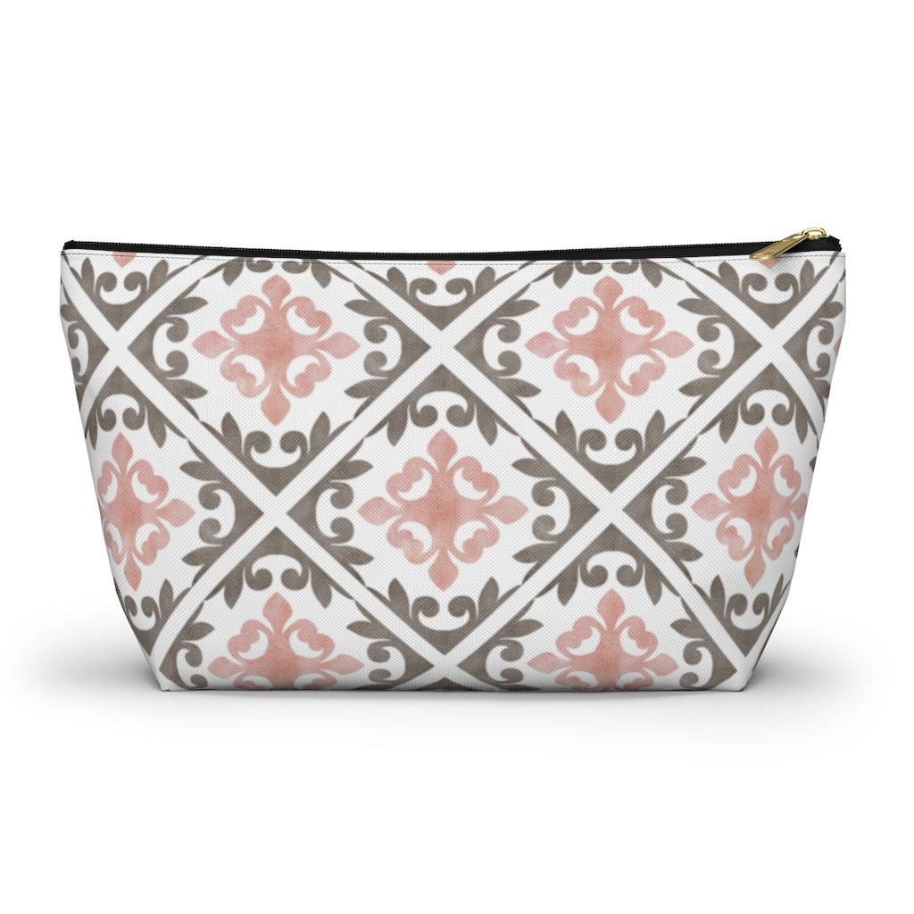 Porto Tile Accessory Pouch w T-bottom in Pink