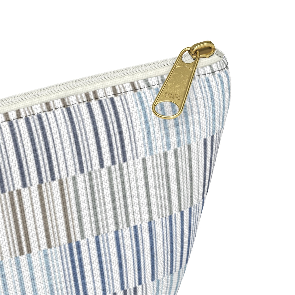 Traffic Code Accessory Pouch w T-bottom in Blue
