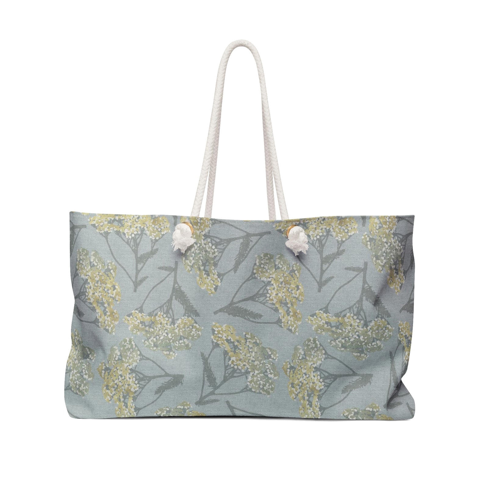 Yarrow Weekender Bag in Aqua