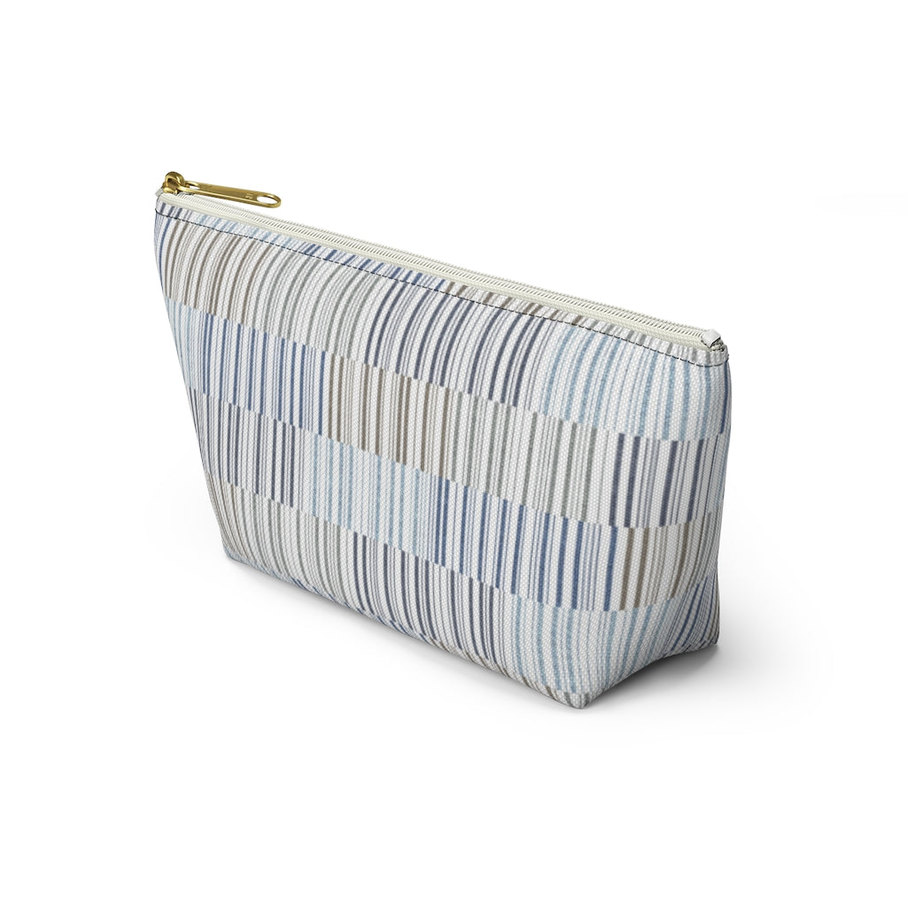 Traffic Code Accessory Pouch w T-bottom in Blue