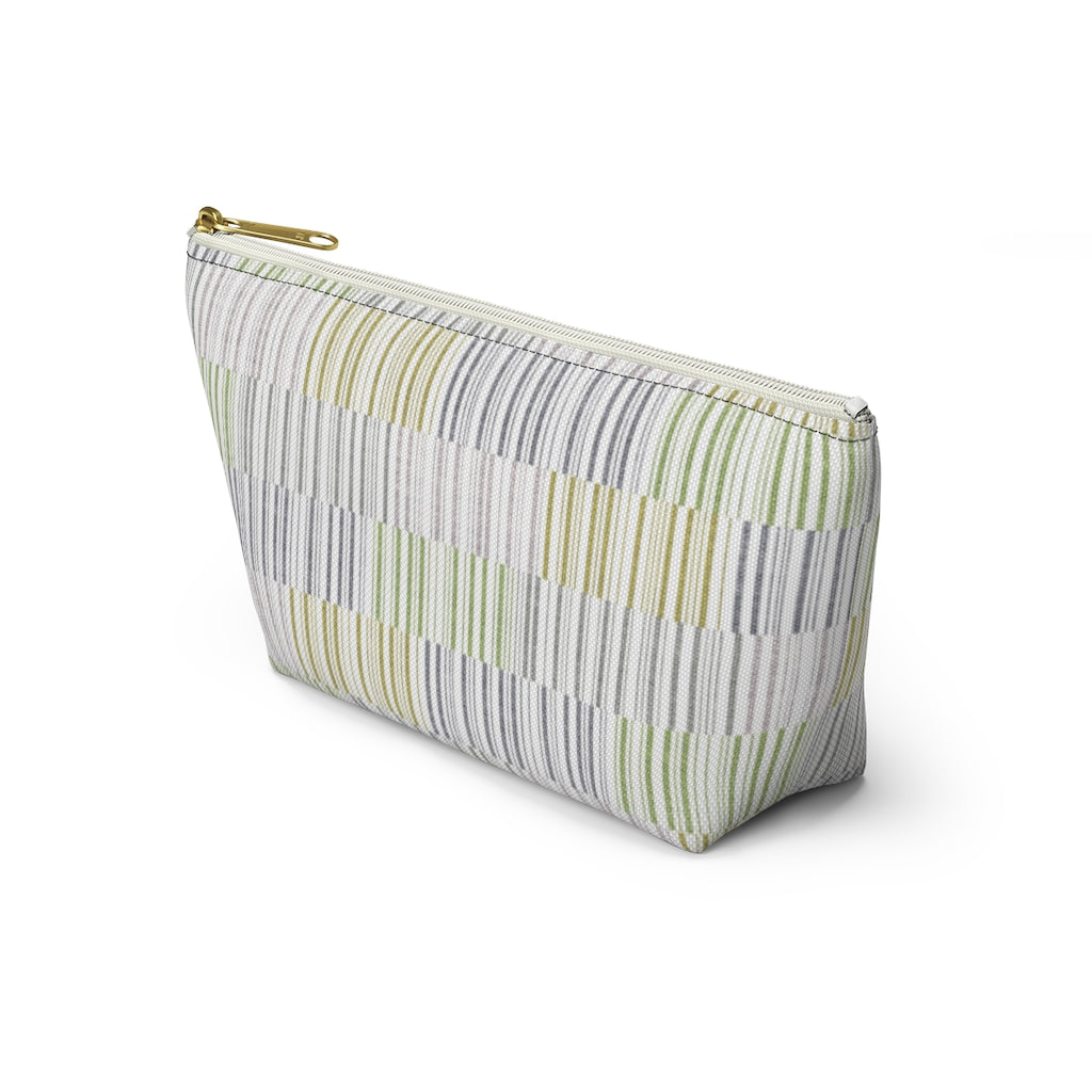Traffic Code Accessory Pouch w T-bottom in Green
