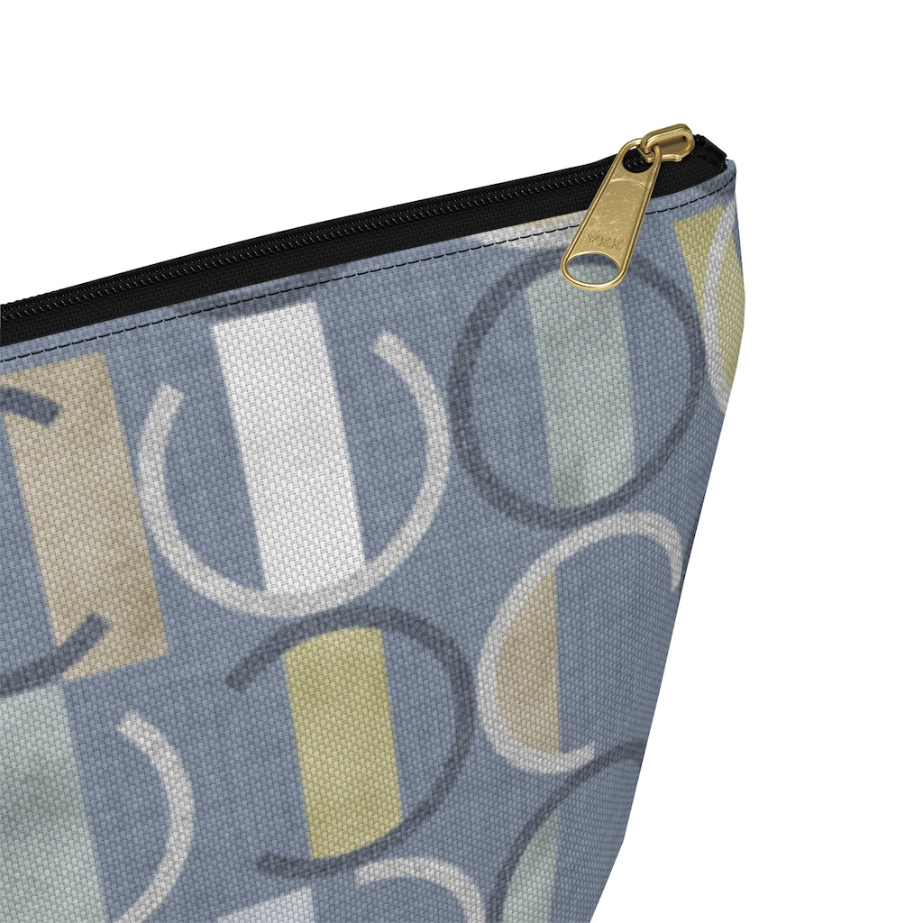 Journey Code Accessory Pouch w T-bottom in Blue