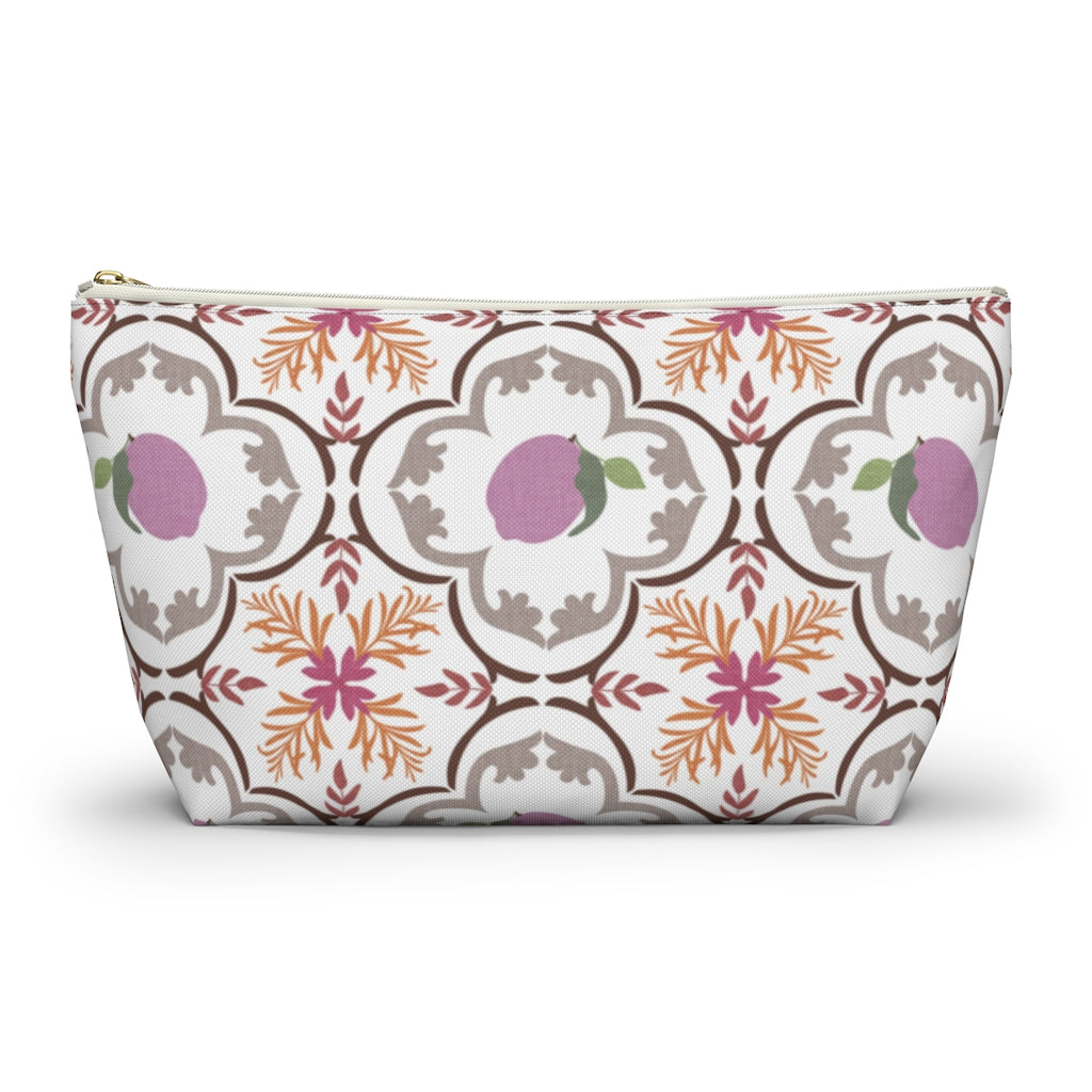 Freshly Squeezed Accessory Pouch w T-bottom in Purple
