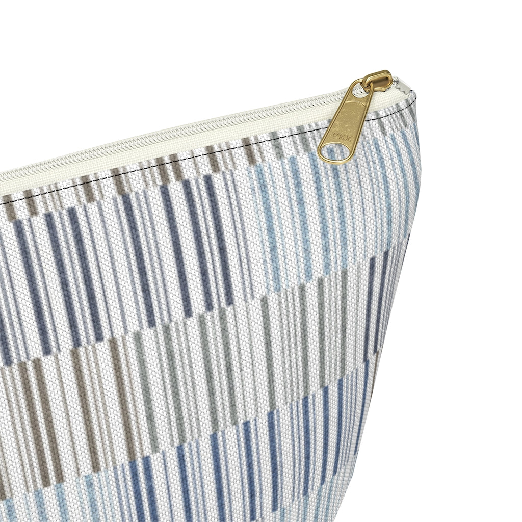 Traffic Code Accessory Pouch w T-bottom in Blue