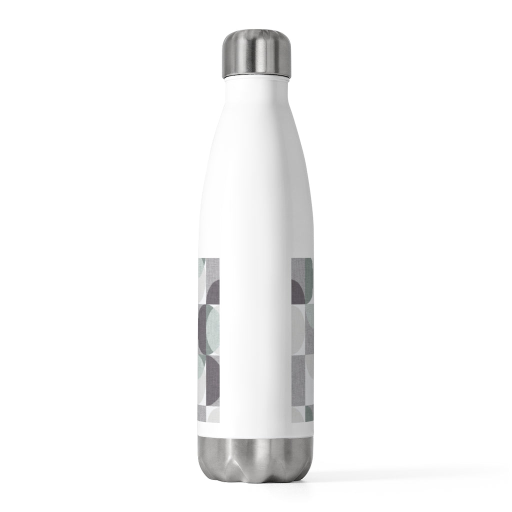 Semi Circle in Squares 20oz Insulated Bottle in Purple