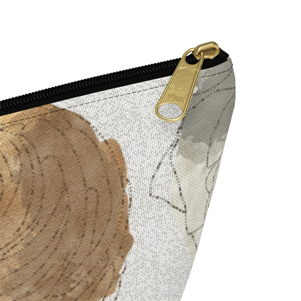 Decipher Code Accessory Pouch w T-bottom in Brown