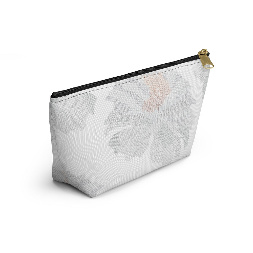 Ciphertext Code Accessory Pouch w T-bottom in Cool Gray