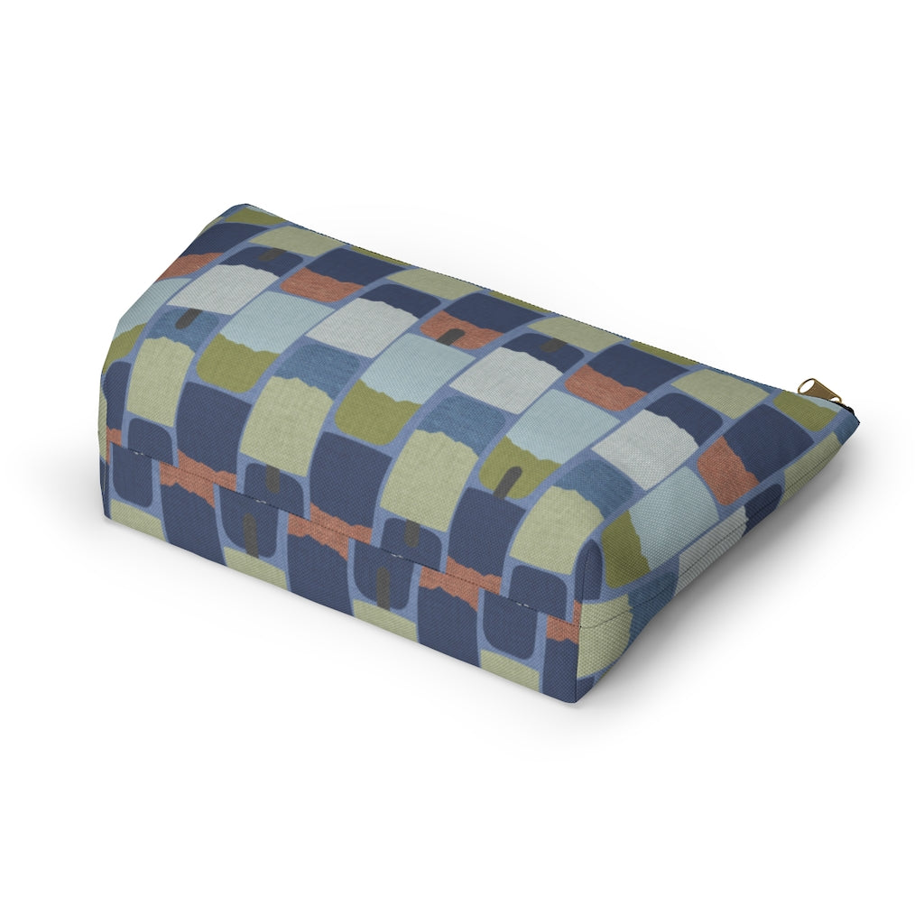 Popsicles Accessory Pouch w T-bottom in Navy
