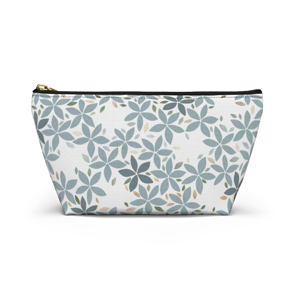 Snowbell Accessory Pouch w T-bottom in Aqua