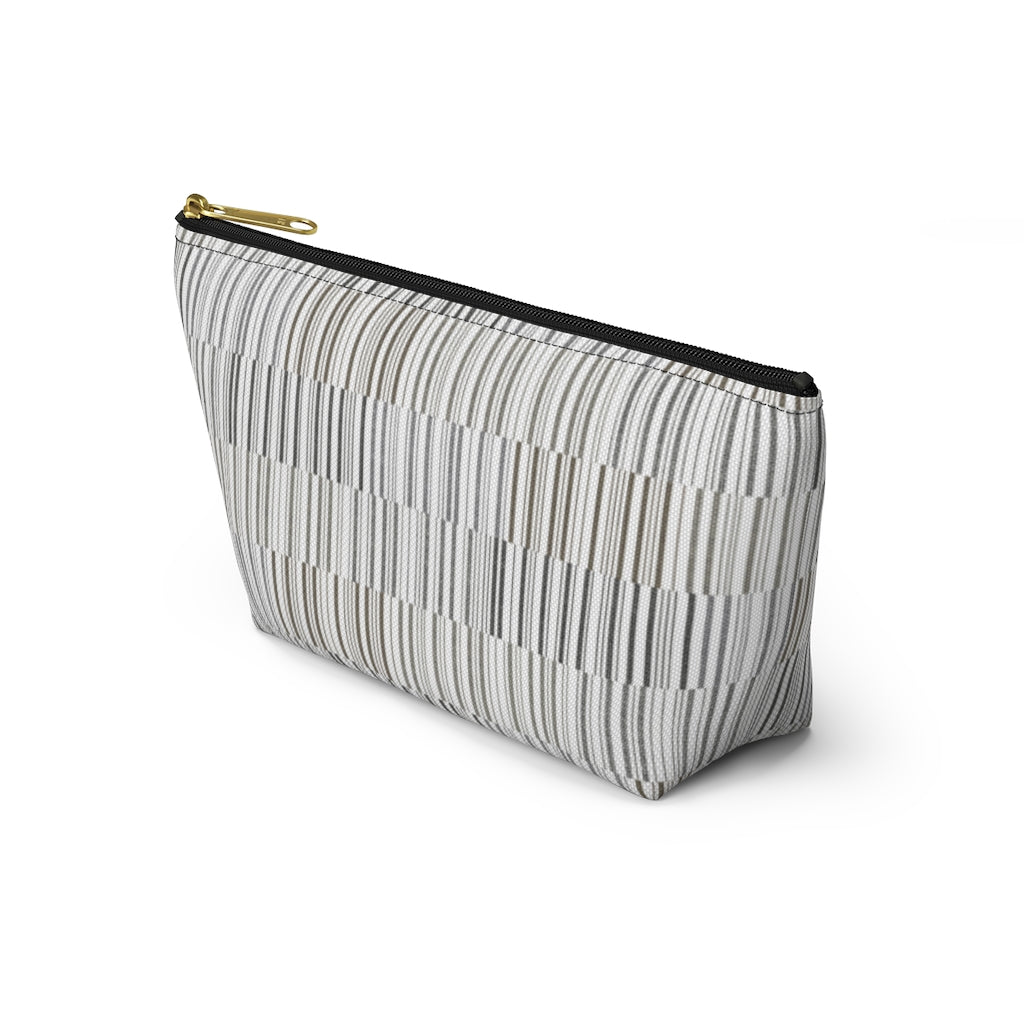 Traffic Code Accessory Pouch w T-bottom in Gray