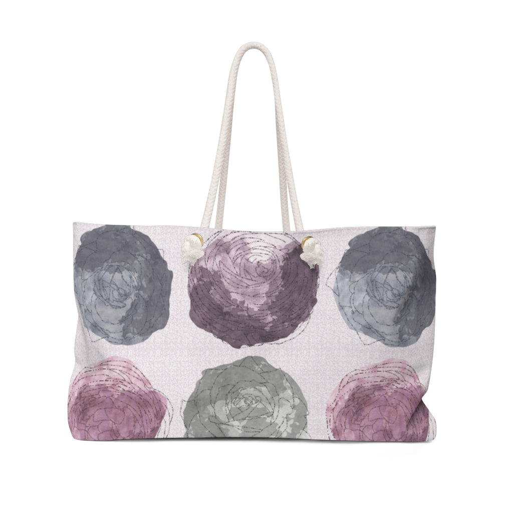 Decipher Code Weekender Bag in Purple