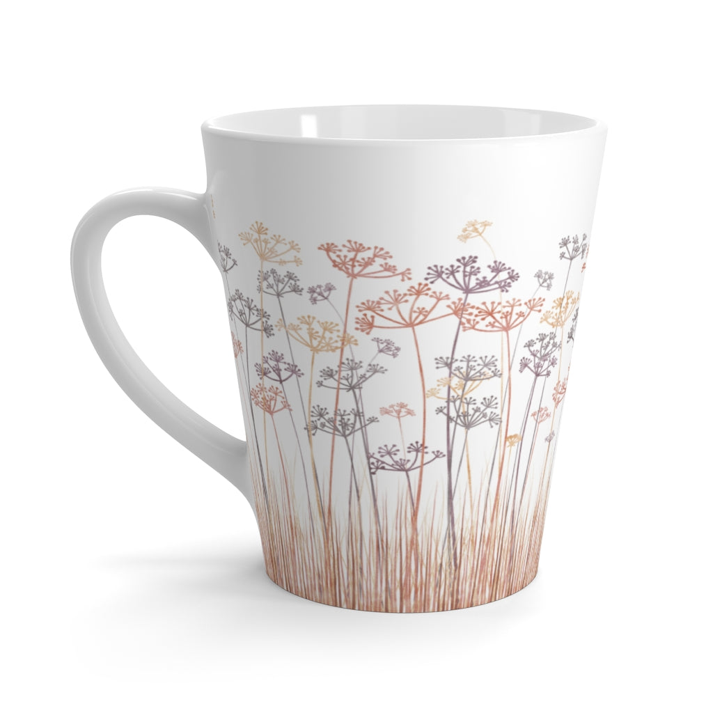 Message Code Latte Mug in Purple