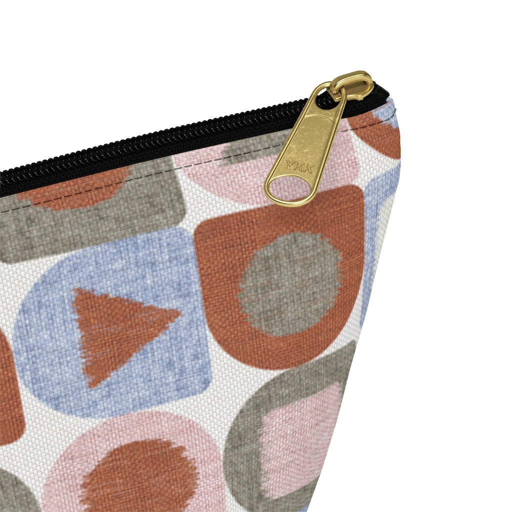Shape Up Accessory Pouch w T-bottom in Pink