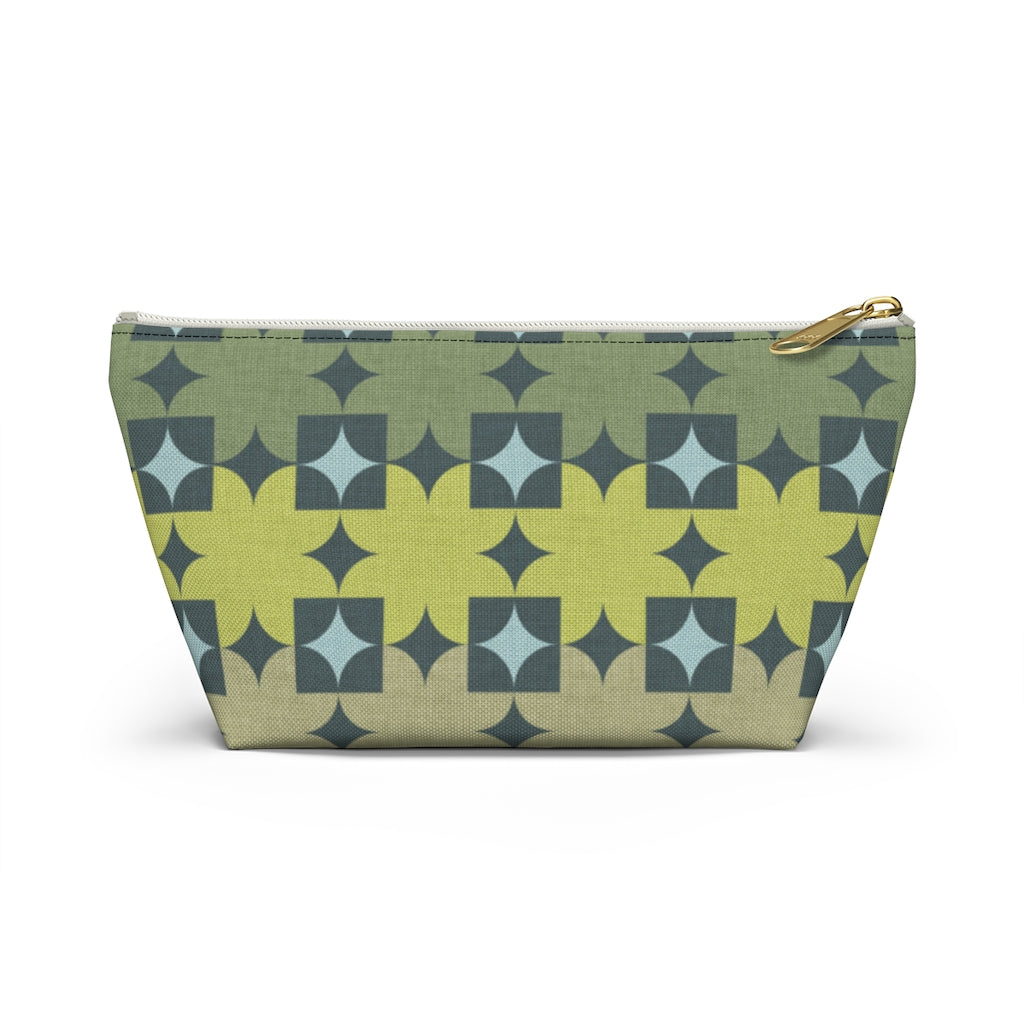 World's Fair Accessory Pouch w T-bottom in Green