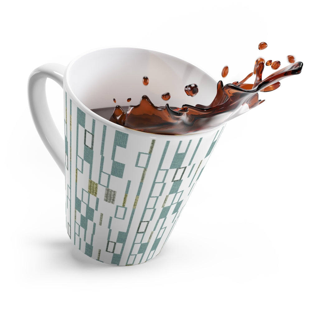 Signals Code Latte Mug in Aqua