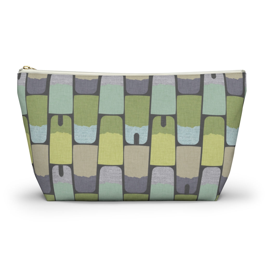 Popsicles Accessory Pouch w T-bottom in Green
