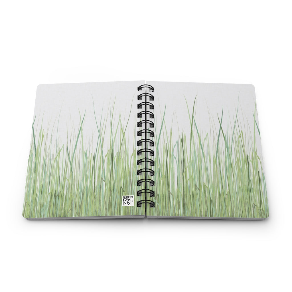 Hayfields Spiral Bound Journal in Green