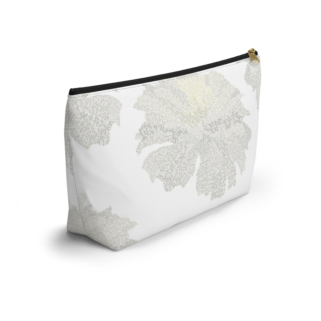 Ciphertext Code Accessory Pouch w T-bottom in Warm Gray