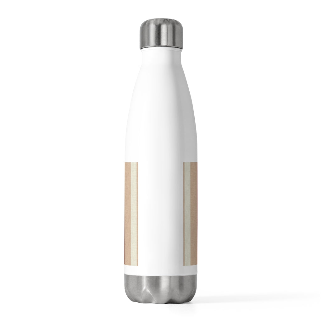 Ribbon 20oz Insulated Bottle in Peach