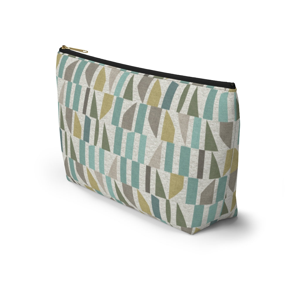 Frequency Code Accessory Pouch w T-bottom in Aqua
