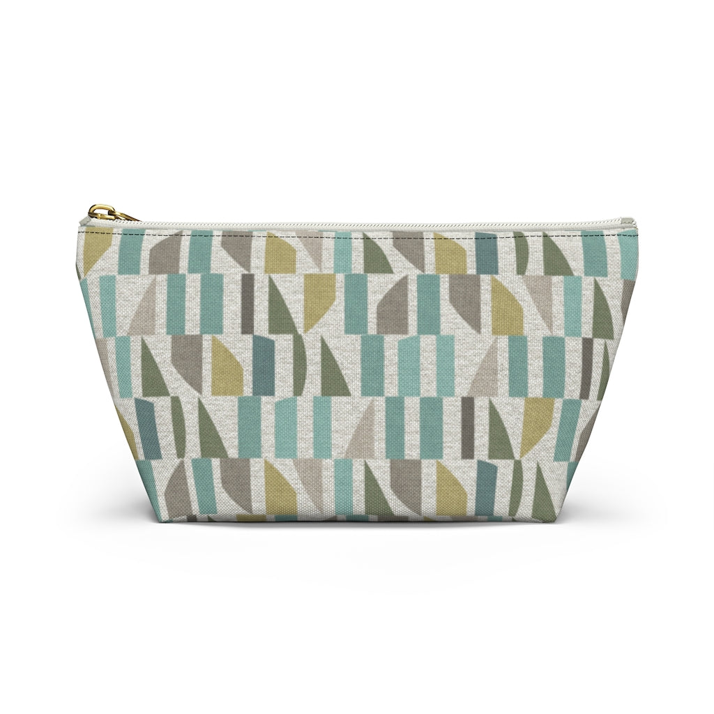 Frequency Code Accessory Pouch w T-bottom in Aqua