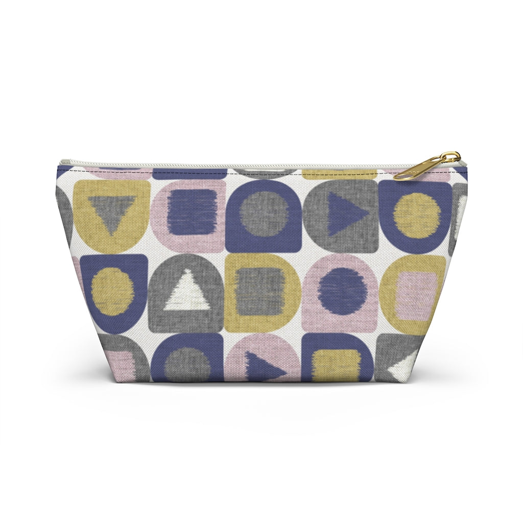 Shape Up Accessory Pouch w T-bottom in Purple