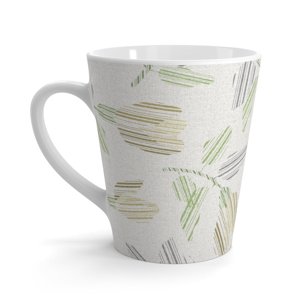 Riverbank Code Latte Mug in Green