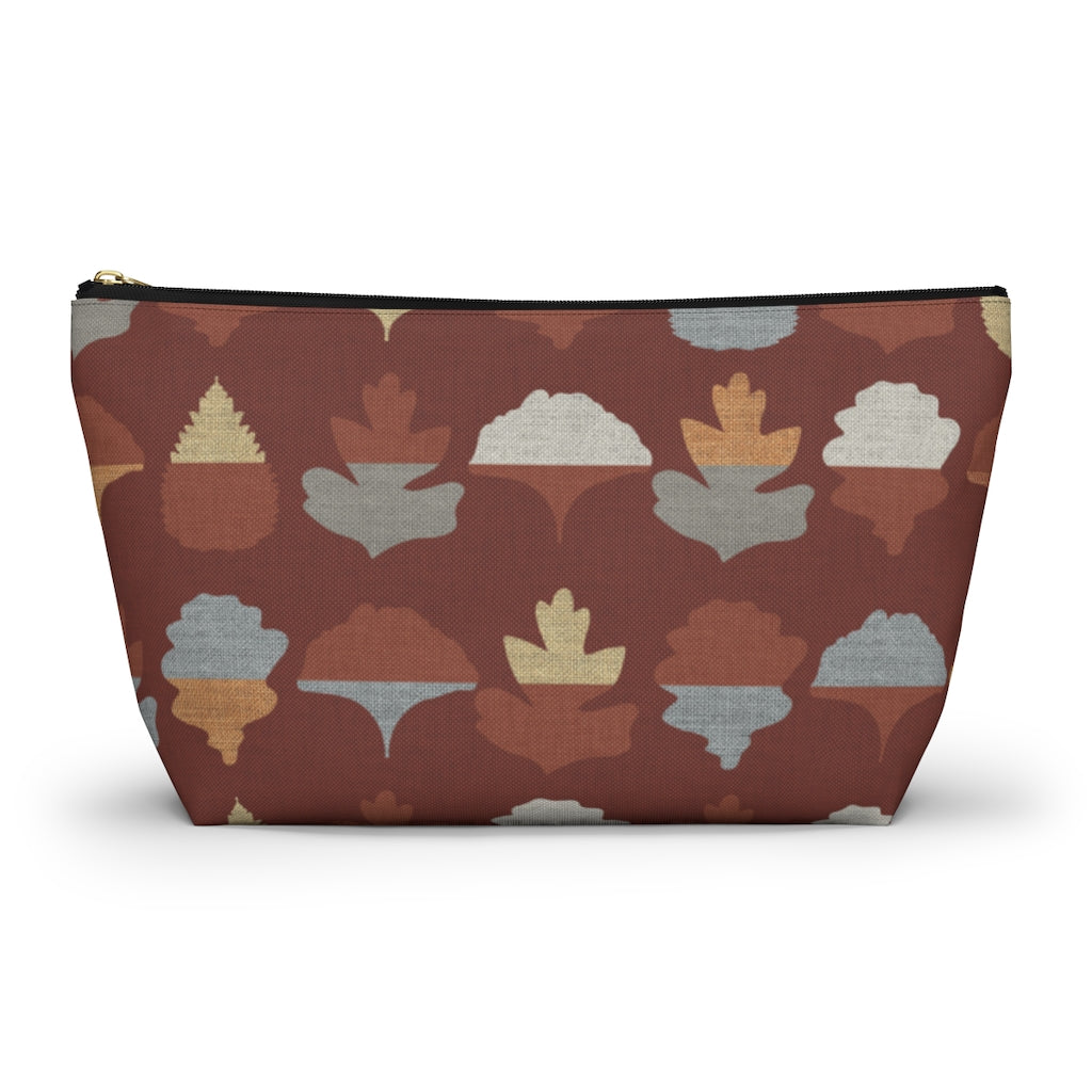 Frond Accessory Pouch w T-bottom in Red