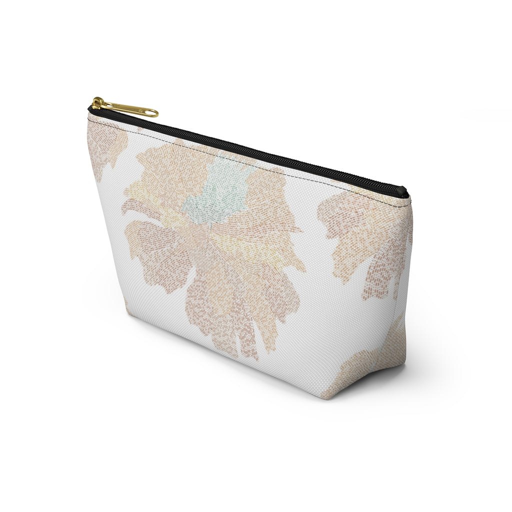 Ciphertext Code Accessory Pouch w T-bottom in Orange