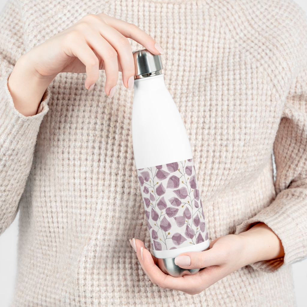 Budding Vine 20oz Insulated Bottle in Purple