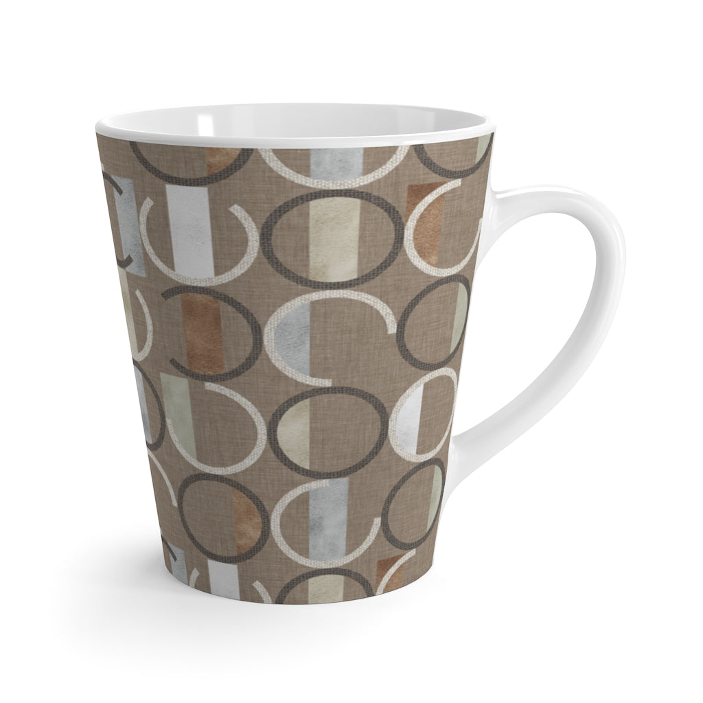 Journey Code Latte Mug in Brown