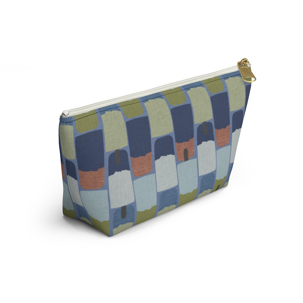 Popsicles Accessory Pouch w T-bottom in Navy