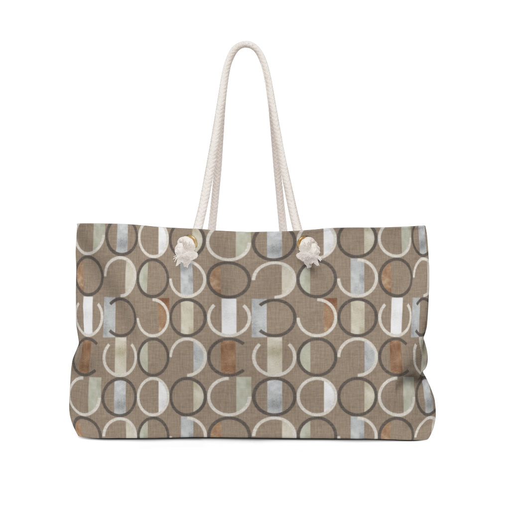 Journey Code Weekender Bag in Brown