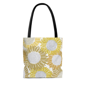 Sunflowers Tote Bag in Yellow