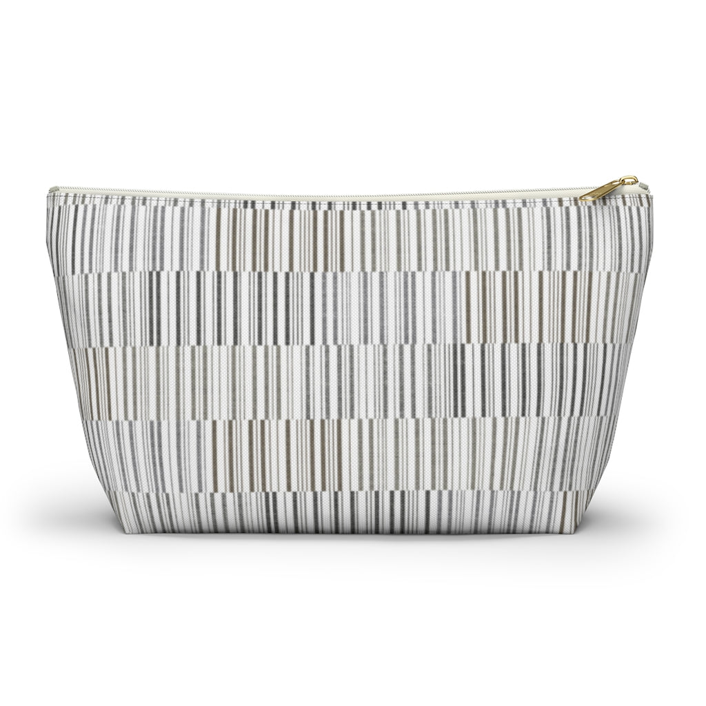 Traffic Code Accessory Pouch w T-bottom in Gray