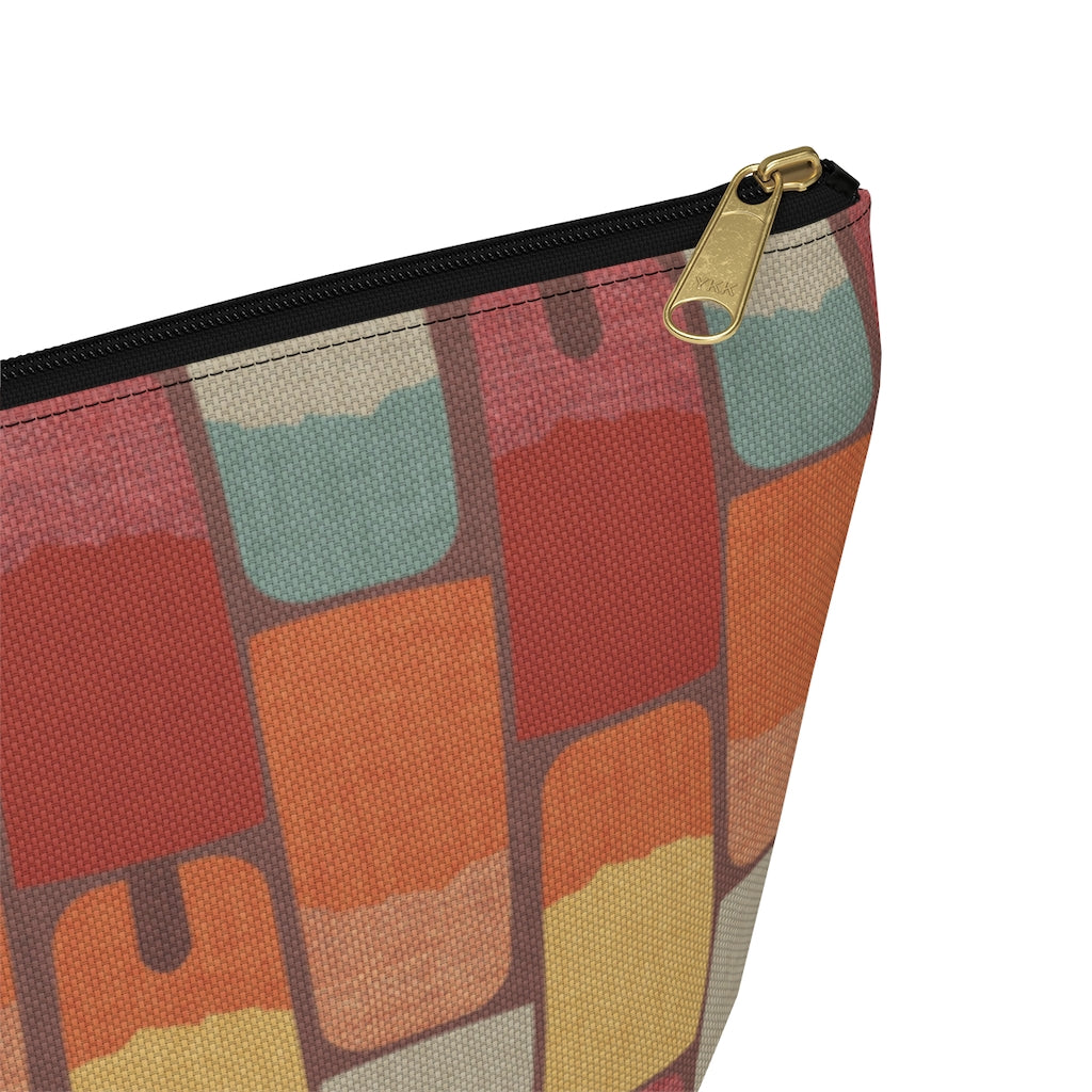 Popsicles Accessory Pouch w T-bottom in Red