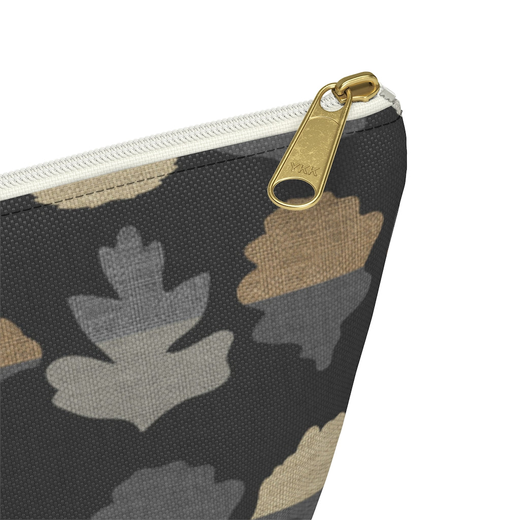 Frond Accessory Pouch w T-bottom in Black