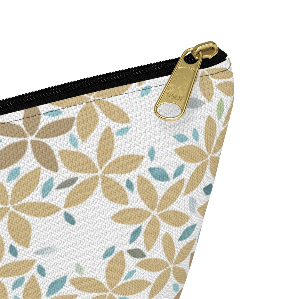 Snowbell Accessory Pouch w T-bottom in Gold