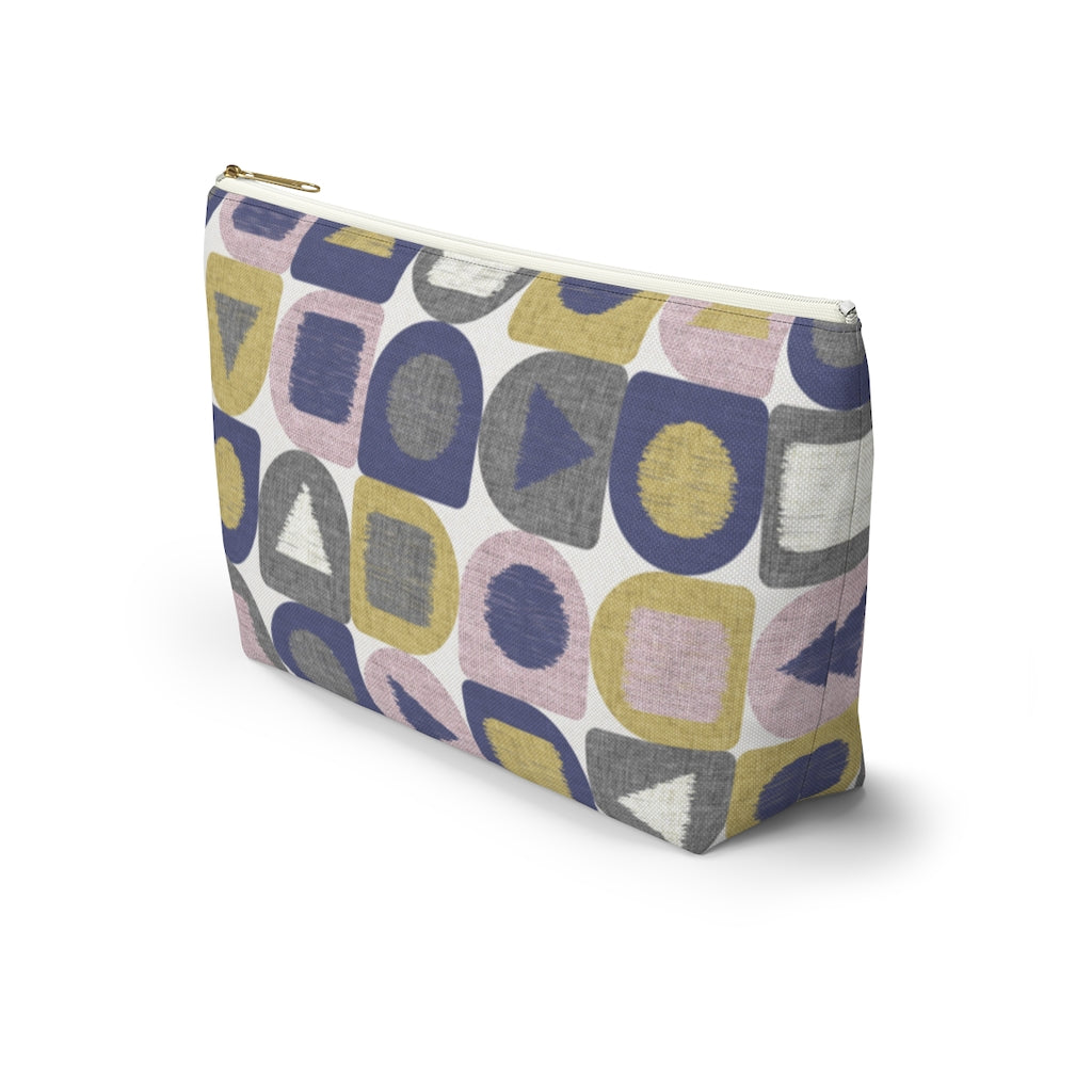 Shape Up Accessory Pouch w T-bottom in Purple