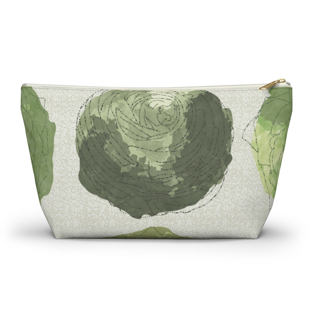 Decipher Code Accessory Pouch w T-bottom in Green