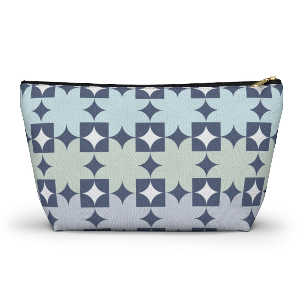 World's Fair Accessory Pouch w T-bottom in Blue